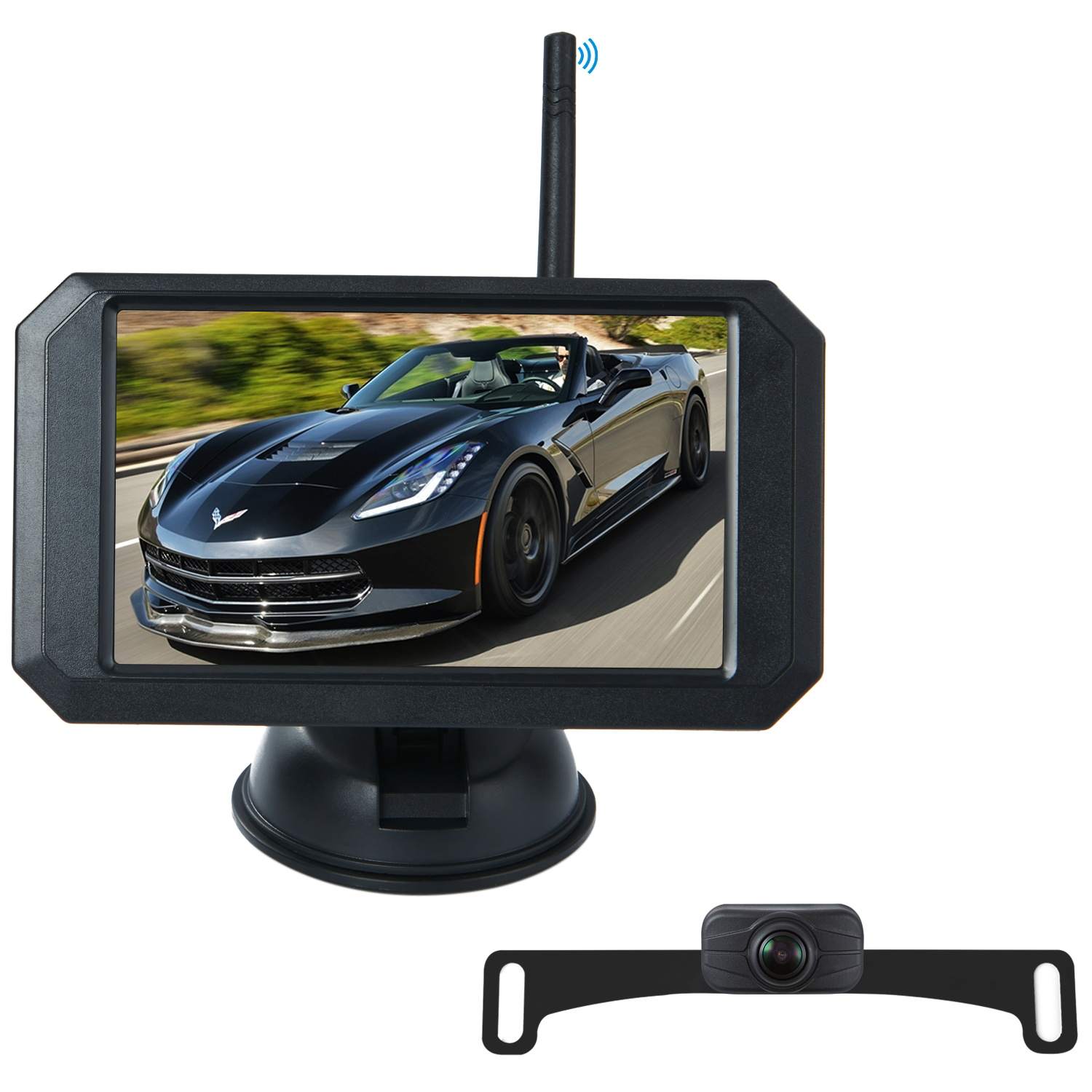 5 in Wireless Back up Monitor with 1 Camera (included) | Frontline ...